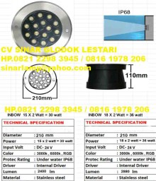 Lampu Swimming Pool 30 watt Lampu Swimming Pool 30 watt
